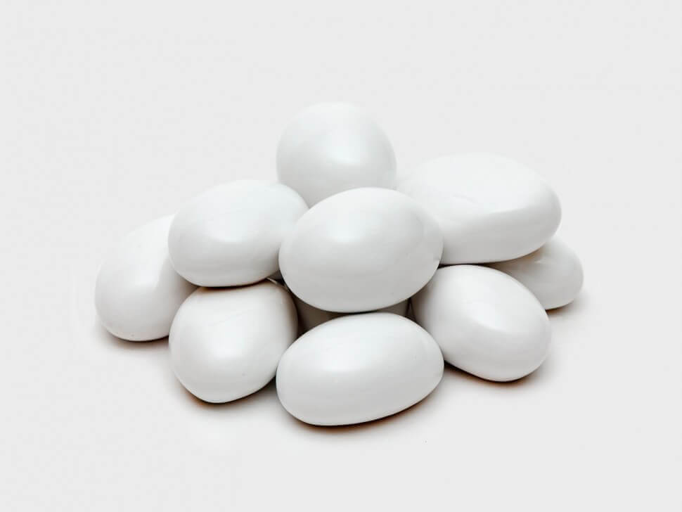 Набор керамических камней Lux Fire S (белые) Набор керамических камней Lux Fire S (белые)