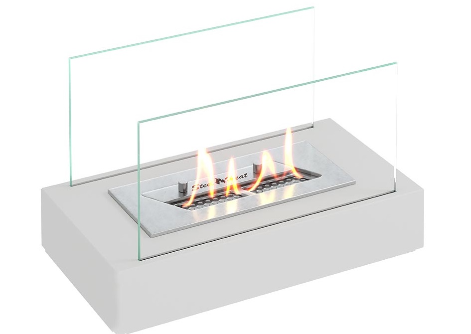 Белый биокамин купить в Тюмени Белый биокамин купить в Тюмени